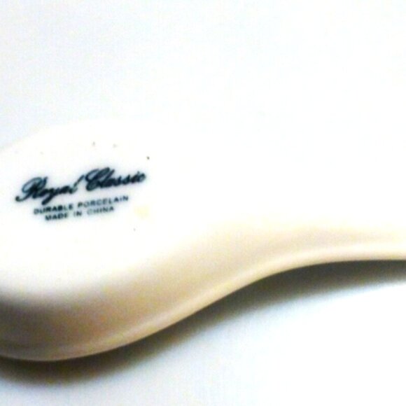 6x Royal Classic WON TON Soup SPOONS Durable Porcelain Chinse Spoons Japanese - Picture 7 of 8